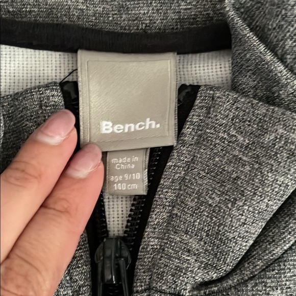 Grey Bench boys hoodie size 9/10 year - Picture 2 of 3
